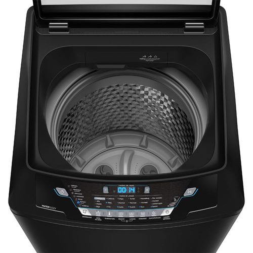Lavadora Automática Fensa 21Kg Carga Superior Ahorro de Agua Premium Care 21 Negra