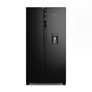 Refrigerador Fensa 436L No Frost Side By Side Inverter Dispensador de Agua SFX440B Negro